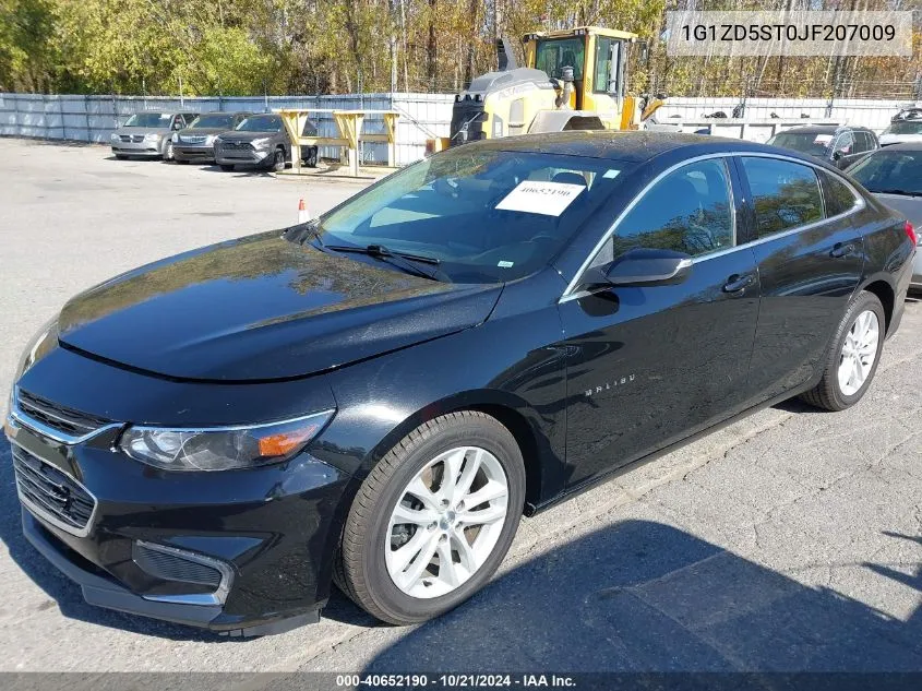 2018 Chevrolet Malibu Lt VIN: 1G1ZD5ST0JF207009 Lot: 40652190