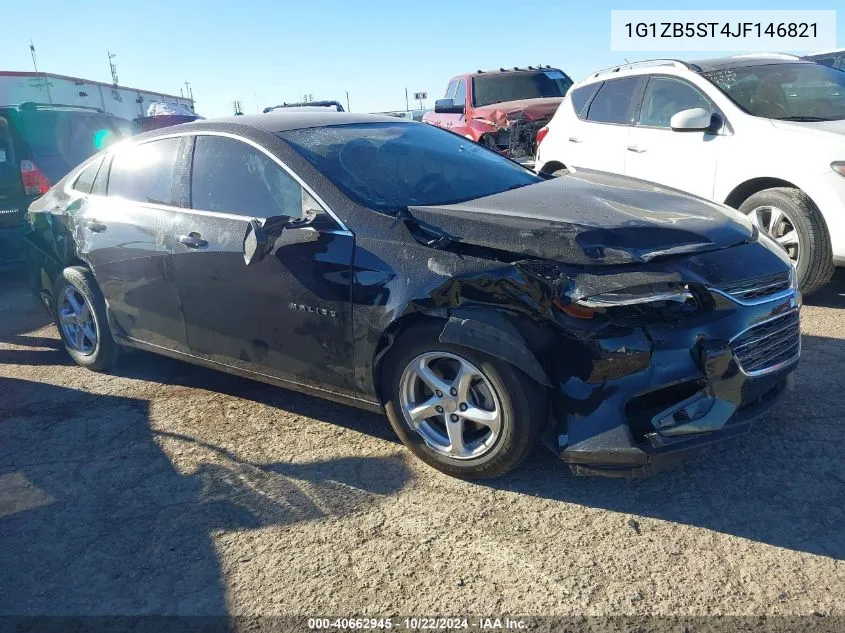 2018 Chevrolet Malibu 1Ls VIN: 1G1ZB5ST4JF146821 Lot: 40662945