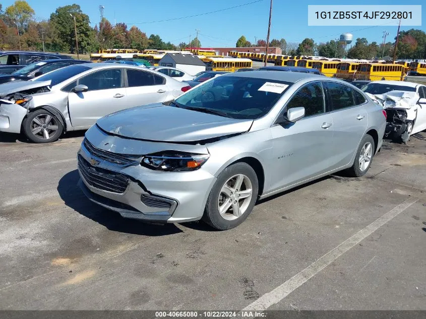 2018 Chevrolet Malibu 1Ls VIN: 1G1ZB5ST4JF292801 Lot: 40665080