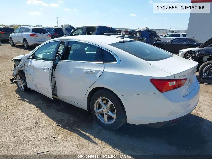 2018 Chevrolet Malibu 1Ls VIN: 1G1ZB5ST1JF180909 Lot: 40669669