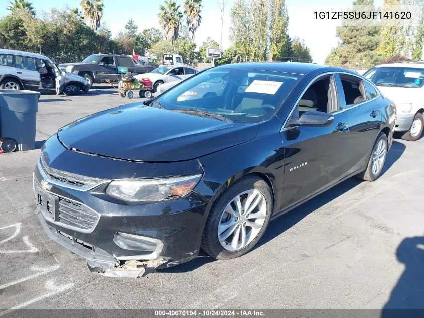 2018 Chevrolet Malibu Hybrid VIN: 1G1ZF5SU6JF141620 Lot: 40670194