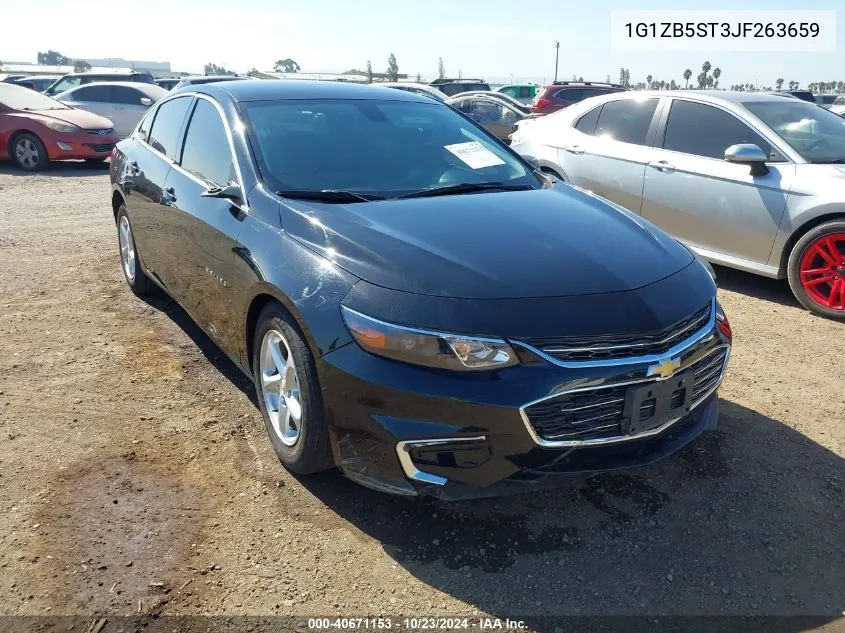 2018 Chevrolet Malibu 1Ls VIN: 1G1ZB5ST3JF263659 Lot: 40671153