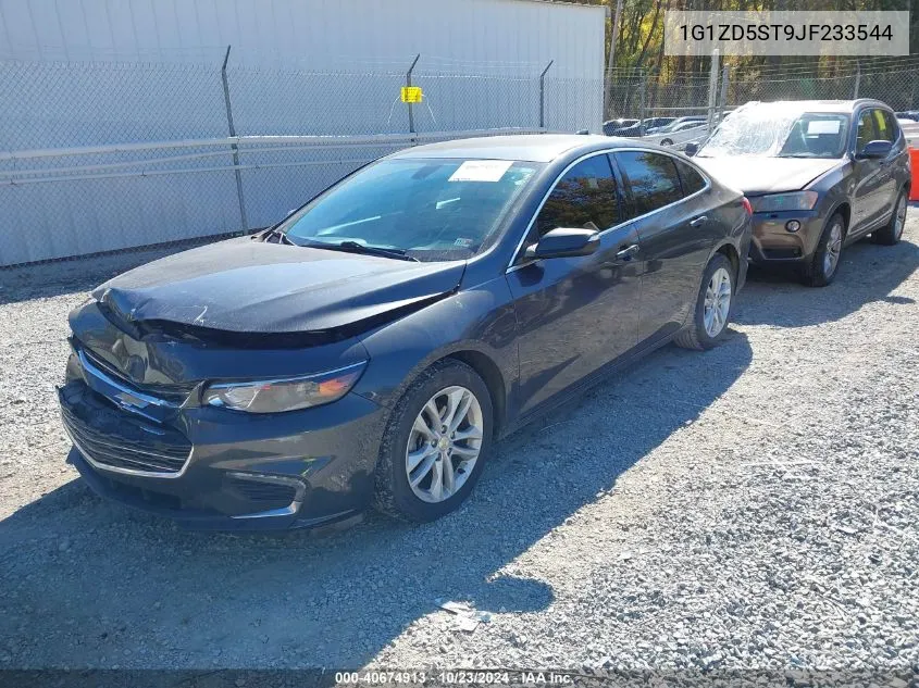 2018 Chevrolet Malibu Lt VIN: 1G1ZD5ST9JF233544 Lot: 40674913