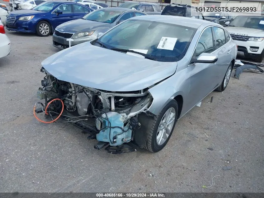 2018 Chevrolet Malibu Lt VIN: 1G1ZD5ST5JF269893 Lot: 40685166