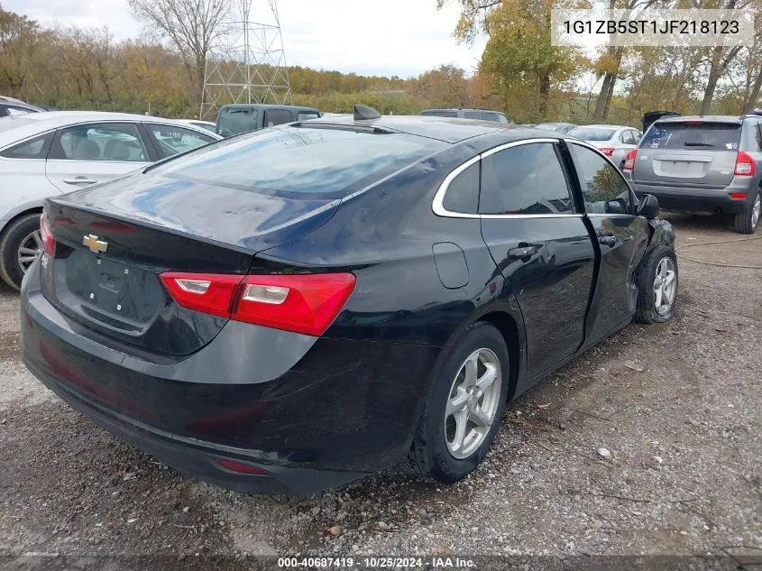 2018 Chevrolet Malibu 1Ls VIN: 1G1ZB5ST1JF218123 Lot: 40687419