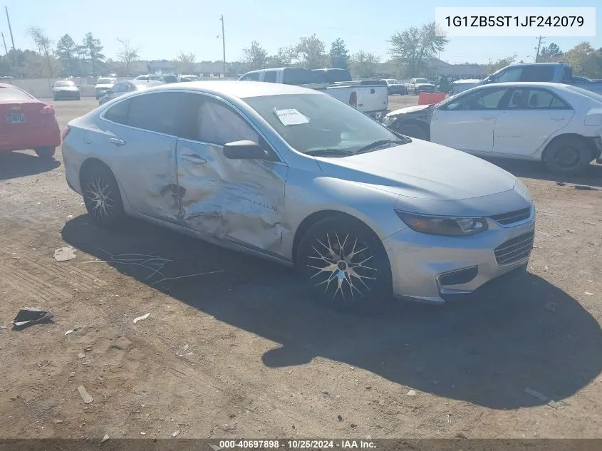 2018 Chevrolet Malibu 1Ls VIN: 1G1ZB5ST1JF242079 Lot: 40697898