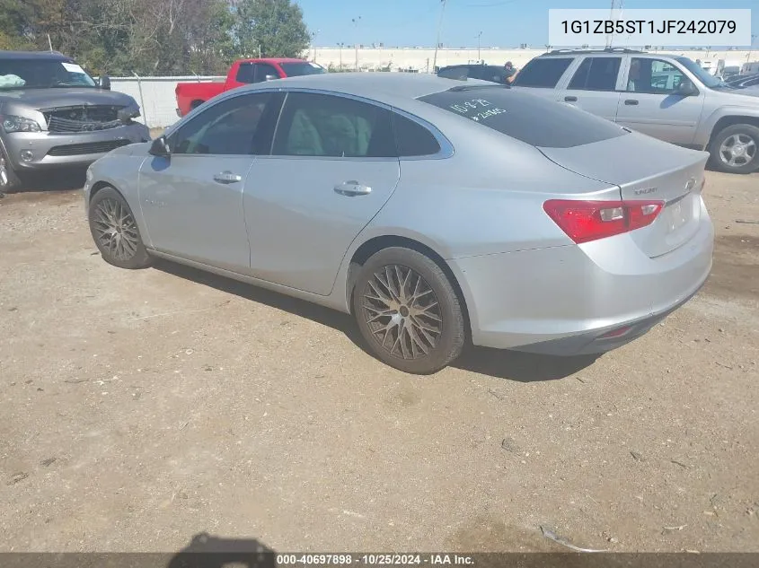 2018 Chevrolet Malibu 1Ls VIN: 1G1ZB5ST1JF242079 Lot: 40697898