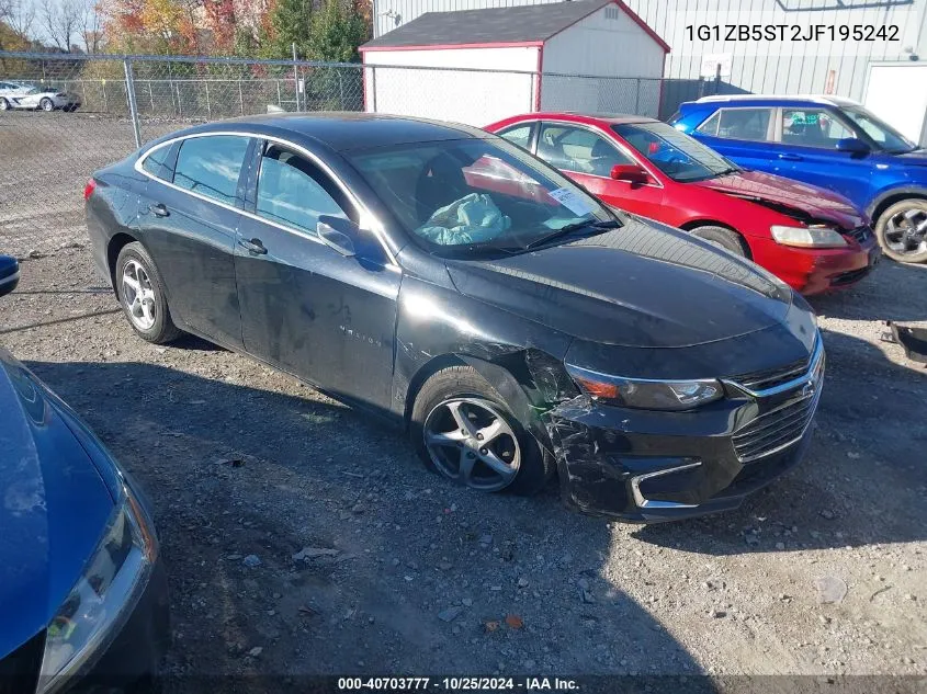 2018 Chevrolet Malibu 1Ls VIN: 1G1ZB5ST2JF195242 Lot: 40703777