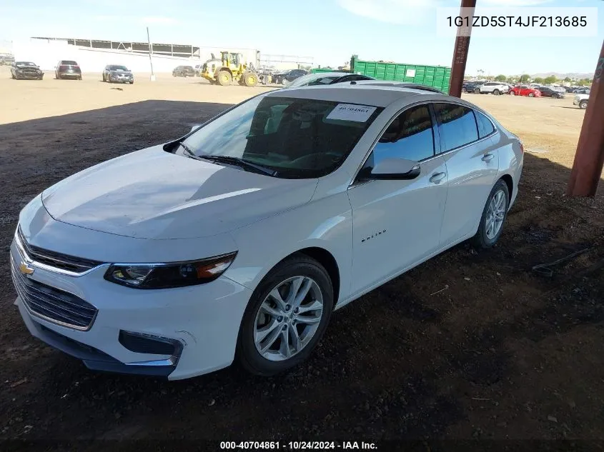 2018 Chevrolet Malibu Lt VIN: 1G1ZD5ST4JF213685 Lot: 40704861