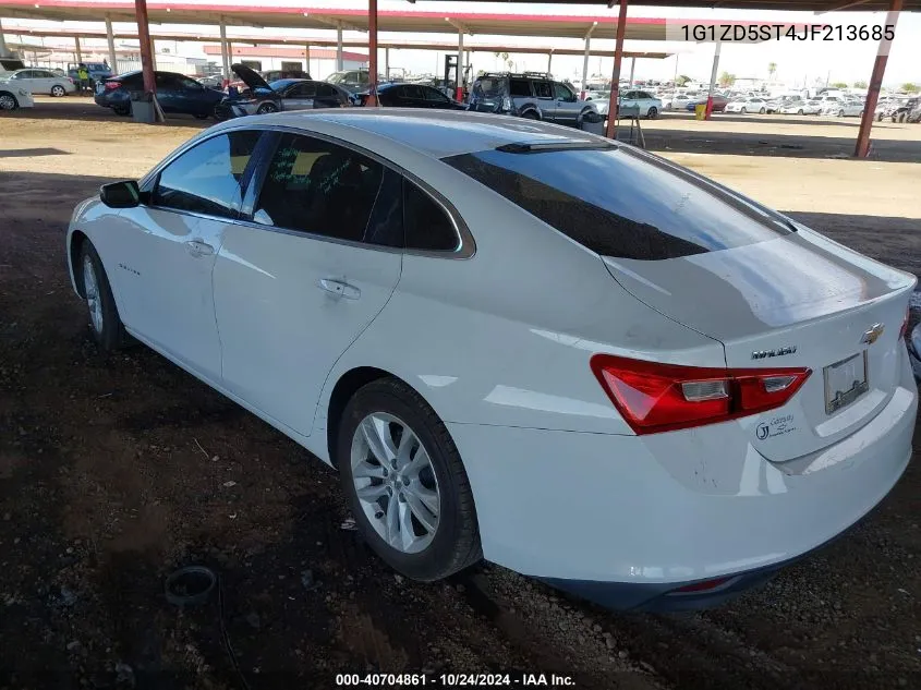 1G1ZD5ST4JF213685 2018 Chevrolet Malibu Lt