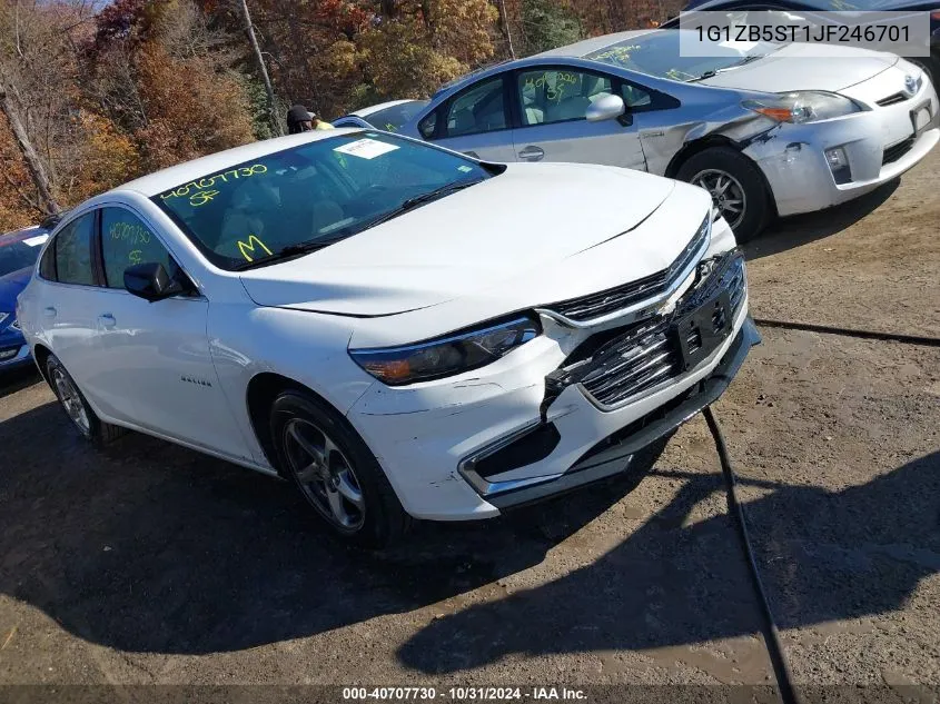 2018 Chevrolet Malibu 1Ls VIN: 1G1ZB5ST1JF246701 Lot: 40707730