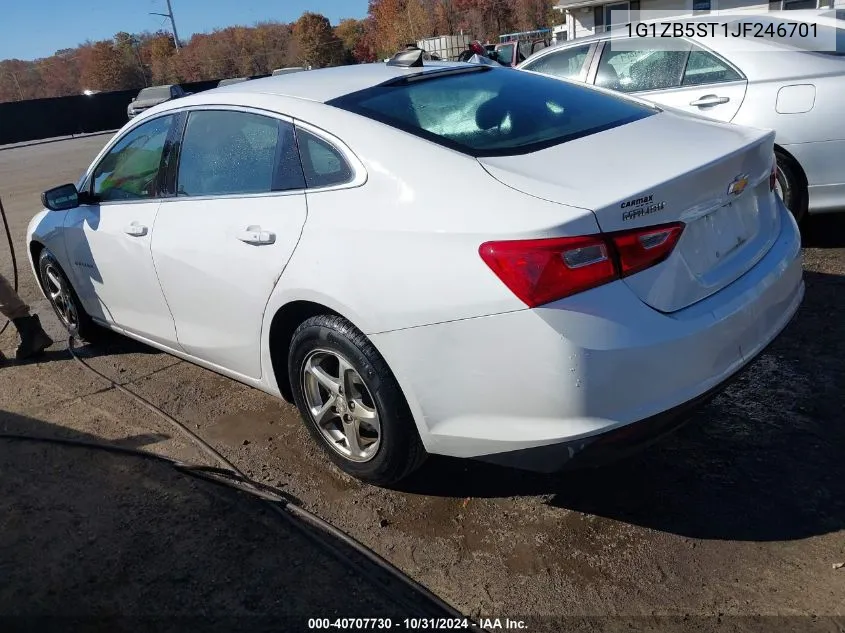 2018 Chevrolet Malibu 1Ls VIN: 1G1ZB5ST1JF246701 Lot: 40707730