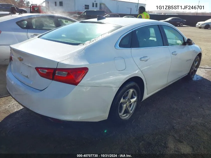 2018 Chevrolet Malibu 1Ls VIN: 1G1ZB5ST1JF246701 Lot: 40707730