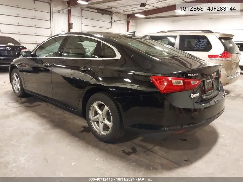 1G1ZB5ST4JF283144 2018 Chevrolet Malibu 1Ls