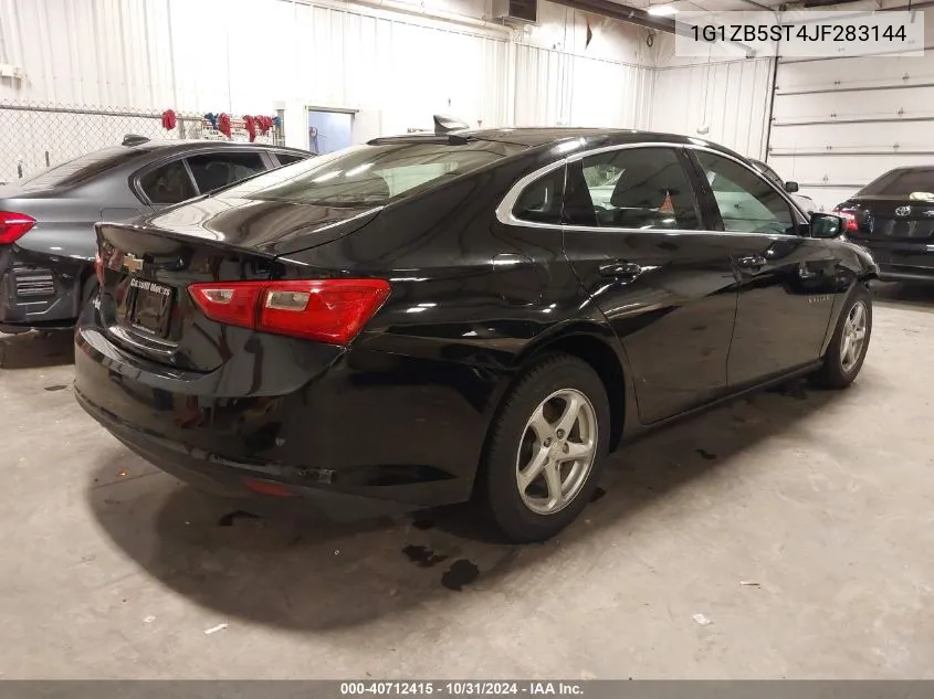 2018 Chevrolet Malibu 1Ls VIN: 1G1ZB5ST4JF283144 Lot: 40712415