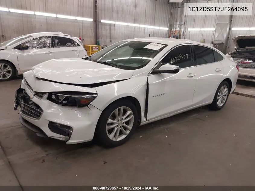 2018 Chevrolet Malibu Lt VIN: 1G1ZD5ST7JF264095 Lot: 40729857