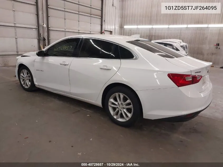 2018 Chevrolet Malibu Lt VIN: 1G1ZD5ST7JF264095 Lot: 40729857