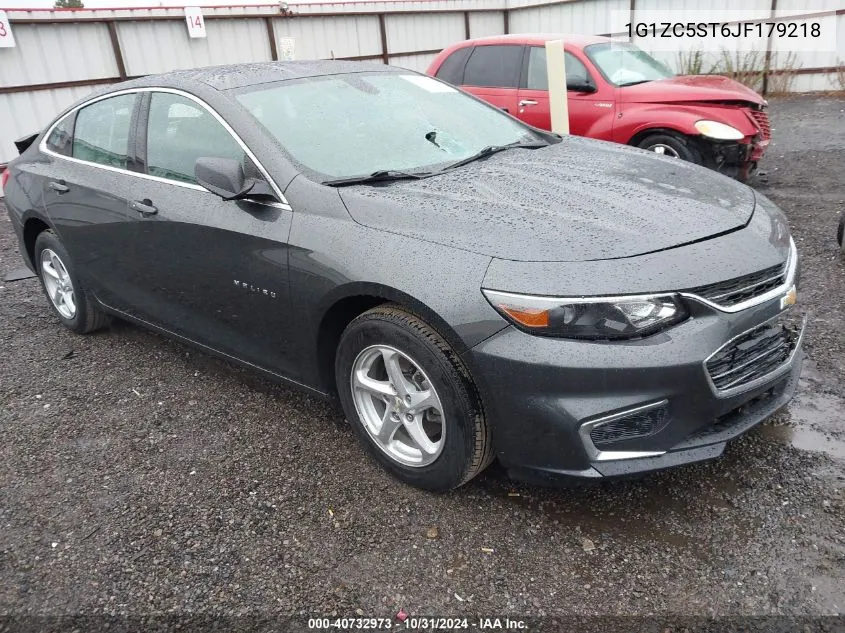 2018 Chevrolet Malibu 1Fl VIN: 1G1ZC5ST6JF179218 Lot: 40732973