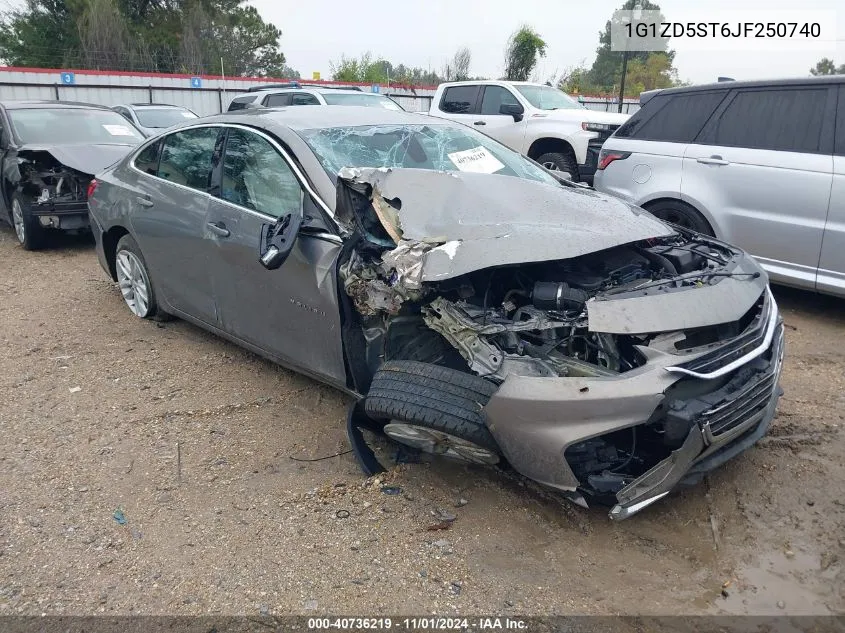 2018 Chevrolet Malibu Lt VIN: 1G1ZD5ST6JF250740 Lot: 40736219