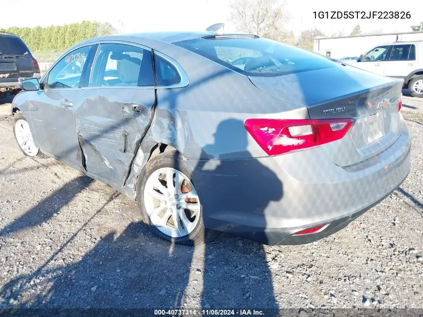 2018 Chevrolet Malibu Lt VIN: 1G1ZD5ST2JF223826 Lot: 40737314