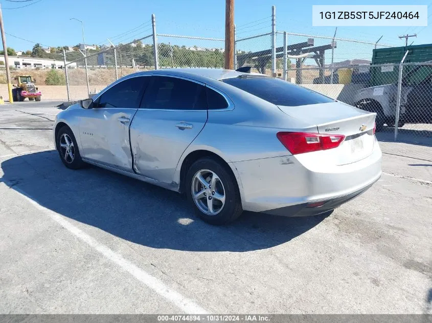 2018 Chevrolet Malibu 1Ls VIN: 1G1ZB5ST5JF240464 Lot: 40744894