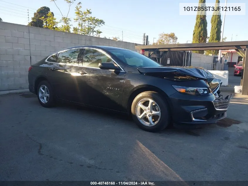 2018 Chevrolet Malibu Ls VIN: 1G1ZB5ST3JF121165 Lot: 40745168