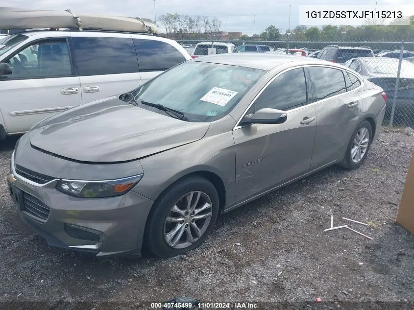 1G1ZD5STXJF115213 2018 Chevrolet Malibu Lt