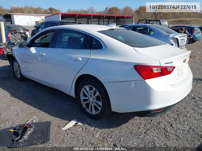 2018 Chevrolet Malibu Lt VIN: 1G1ZD5ST4JF237615 Lot: 40762332