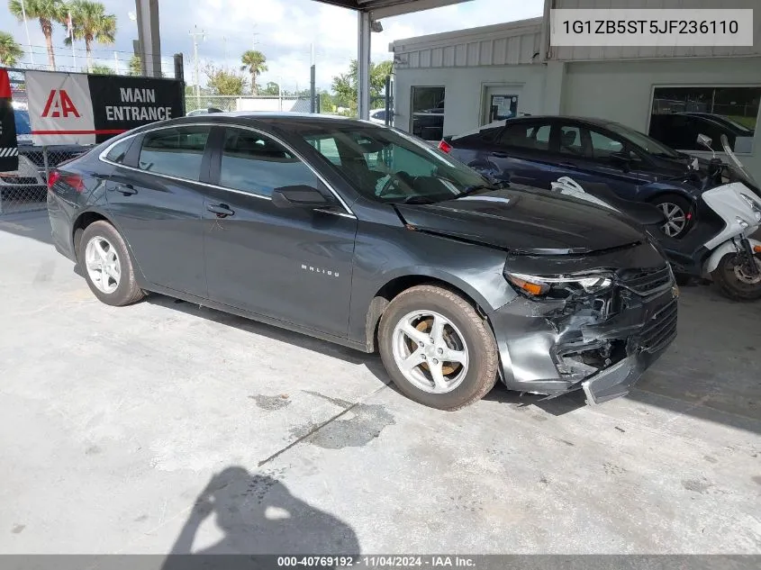 2018 Chevrolet Malibu 1Ls VIN: 1G1ZB5ST5JF236110 Lot: 40769192