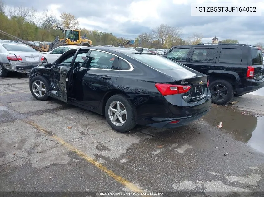 2018 Chevrolet Malibu 1Ls VIN: 1G1ZB5ST3JF164002 Lot: 40769817