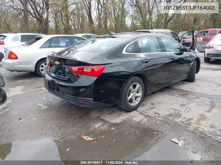 2018 Chevrolet Malibu 1Ls VIN: 1G1ZB5ST3JF164002 Lot: 40769817