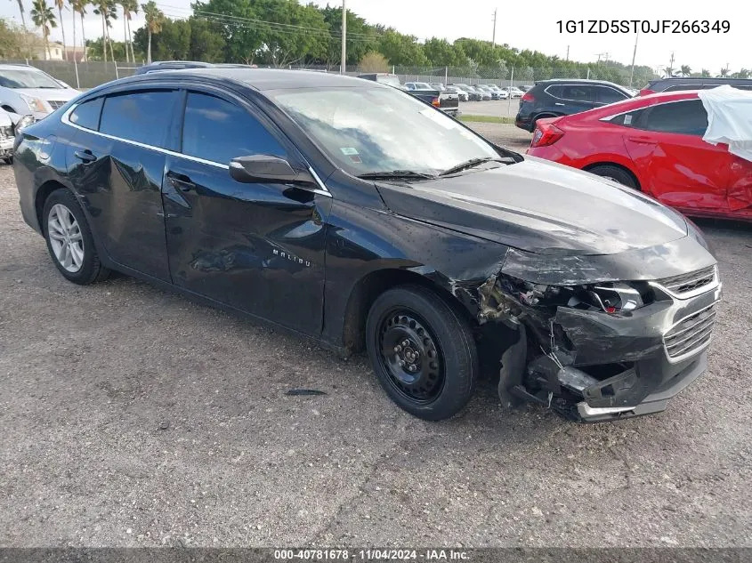 2018 Chevrolet Malibu Lt VIN: 1G1ZD5ST0JF266349 Lot: 40781678