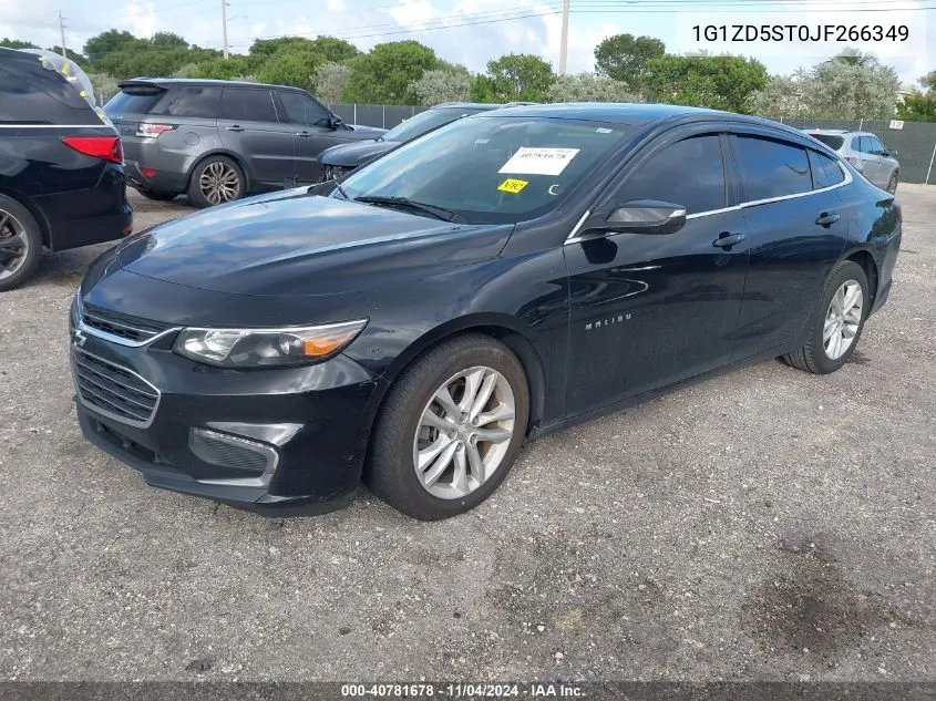 2018 Chevrolet Malibu Lt VIN: 1G1ZD5ST0JF266349 Lot: 40781678