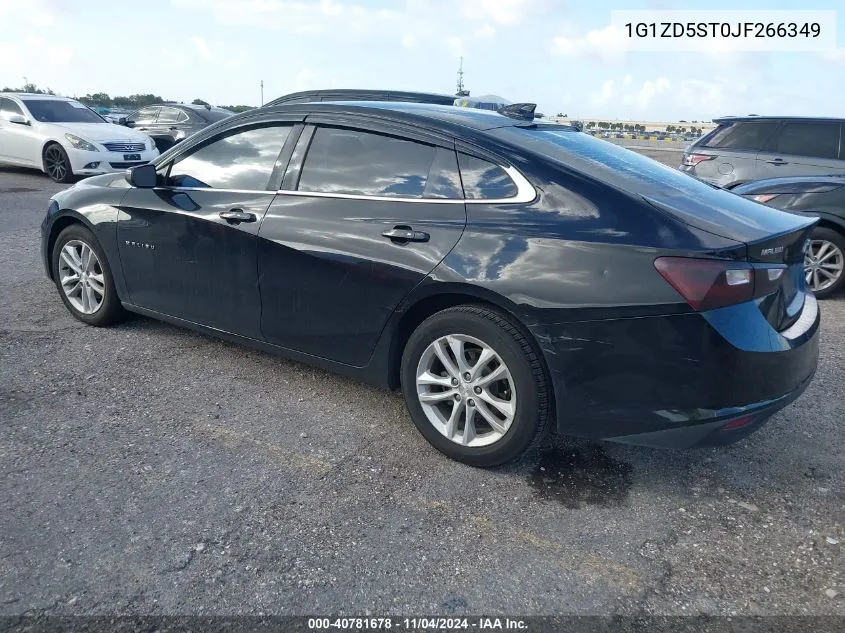 2018 Chevrolet Malibu Lt VIN: 1G1ZD5ST0JF266349 Lot: 40781678