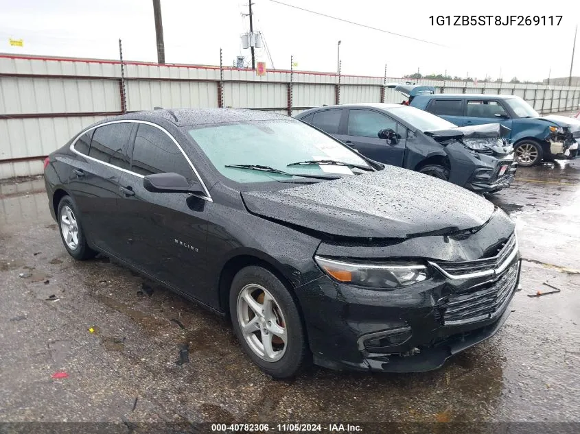 2018 Chevrolet Malibu 1Ls VIN: 1G1ZB5ST8JF269117 Lot: 40782306