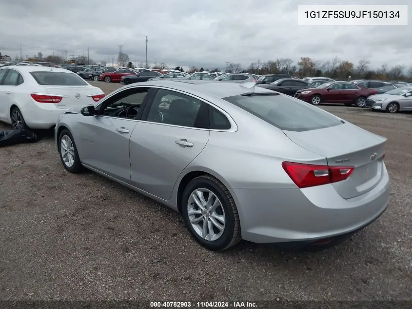 2018 Chevrolet Malibu Hybrid VIN: 1G1ZF5SU9JF150134 Lot: 40782903