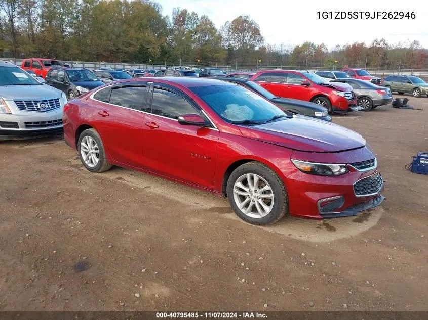 2018 Chevrolet Malibu Lt VIN: 1G1ZD5ST9JF262946 Lot: 40795485