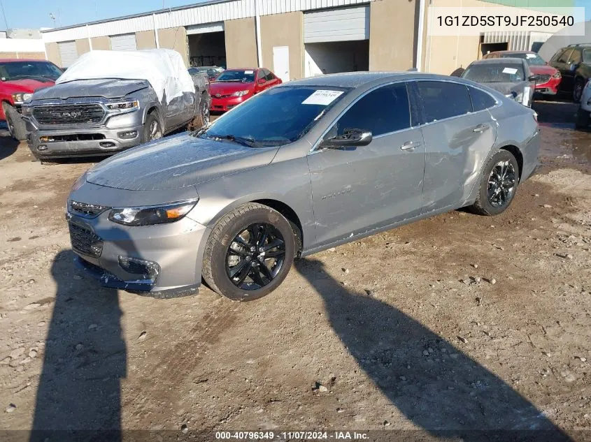 2018 Chevrolet Malibu Lt VIN: 1G1ZD5ST9JF250540 Lot: 40796349