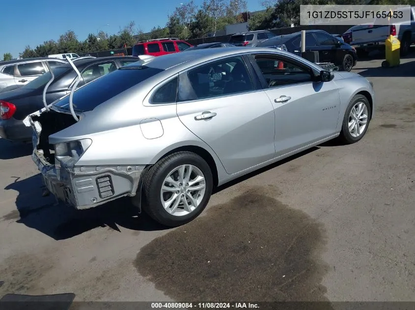 1G1ZD5ST5JF165453 2018 Chevrolet Malibu Lt