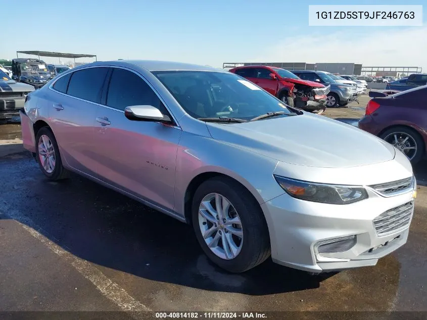 2018 Chevrolet Malibu Lt VIN: 1G1ZD5ST9JF246763 Lot: 40814182