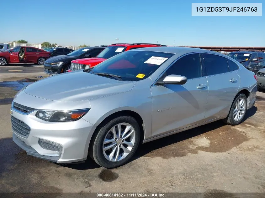 2018 Chevrolet Malibu Lt VIN: 1G1ZD5ST9JF246763 Lot: 40814182