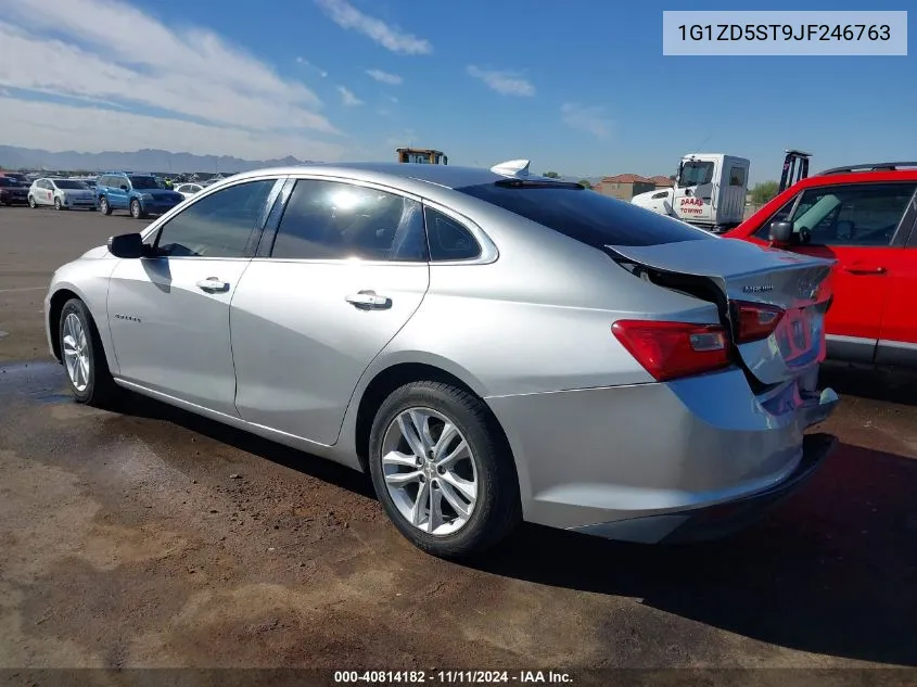 2018 Chevrolet Malibu Lt VIN: 1G1ZD5ST9JF246763 Lot: 40814182