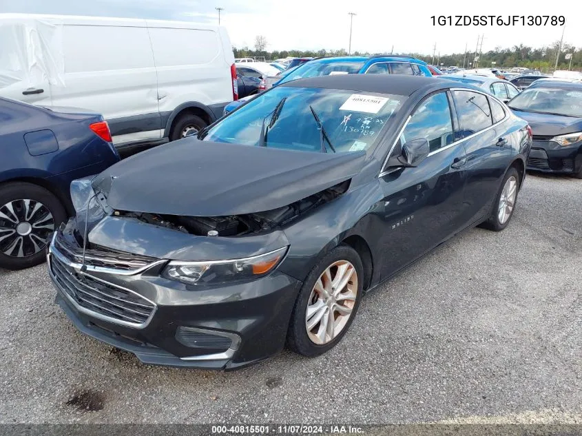 2018 Chevrolet Malibu Lt VIN: 1G1ZD5ST6JF130789 Lot: 40815501