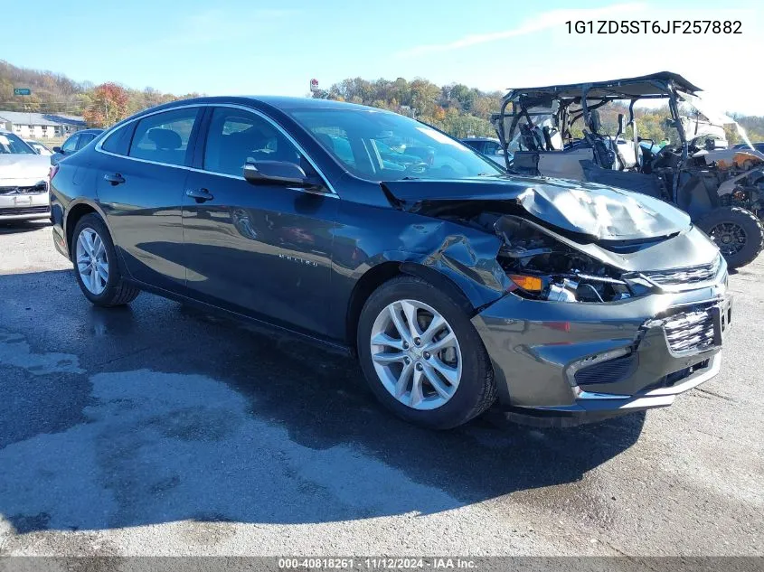 2018 Chevrolet Malibu Lt VIN: 1G1ZD5ST6JF257882 Lot: 40818261