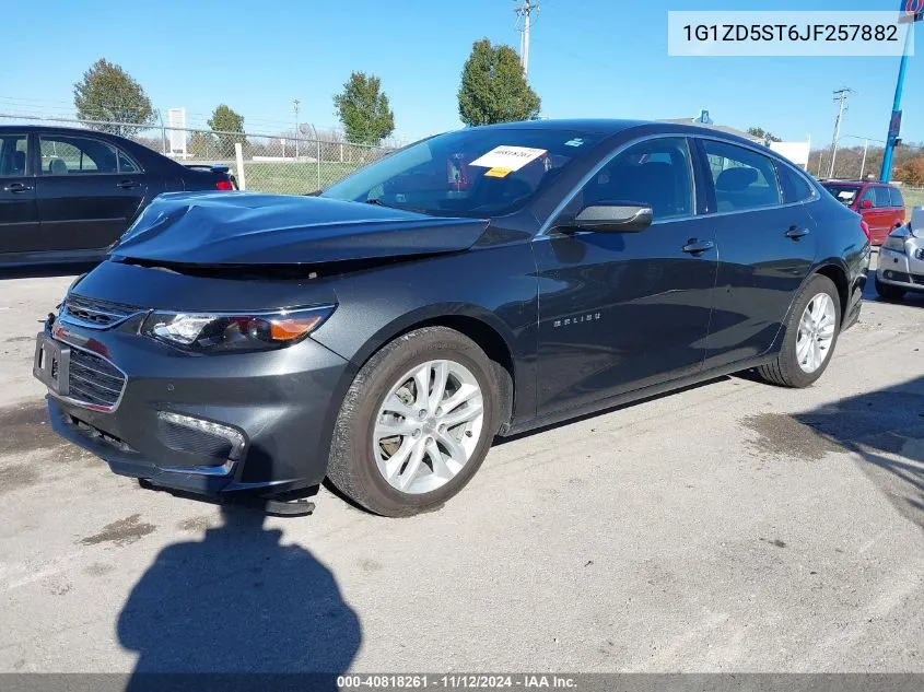 2018 Chevrolet Malibu Lt VIN: 1G1ZD5ST6JF257882 Lot: 40818261