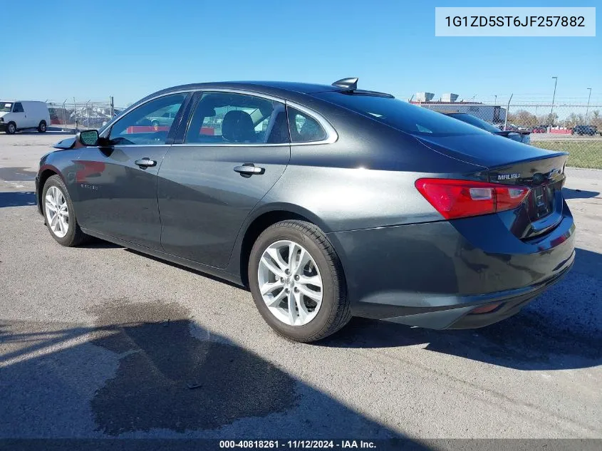 2018 Chevrolet Malibu Lt VIN: 1G1ZD5ST6JF257882 Lot: 40818261