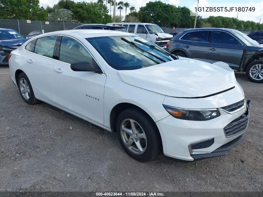 2018 Chevrolet Malibu 1Ls VIN: 1G1ZB5ST5JF180749 Lot: 40823844