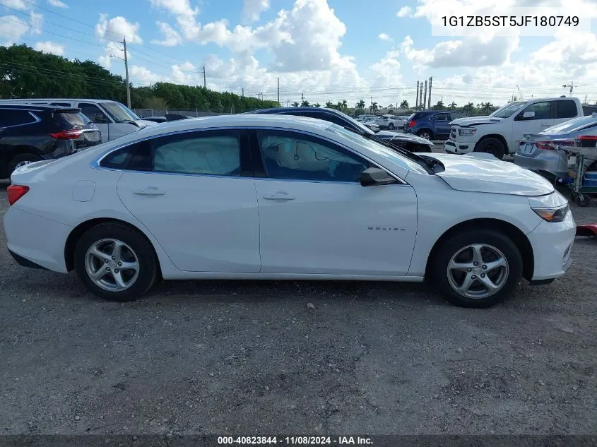 2018 Chevrolet Malibu 1Ls VIN: 1G1ZB5ST5JF180749 Lot: 40823844