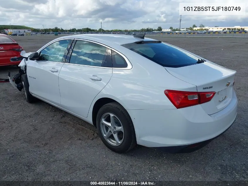 2018 Chevrolet Malibu 1Ls VIN: 1G1ZB5ST5JF180749 Lot: 40823844