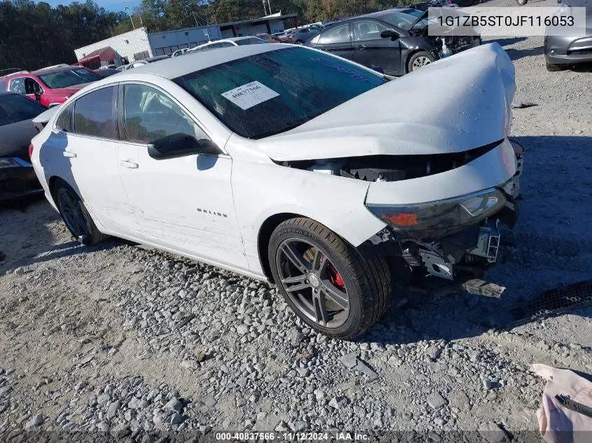 2018 Chevrolet Malibu 1Ls VIN: 1G1ZB5ST0JF116053 Lot: 40837566